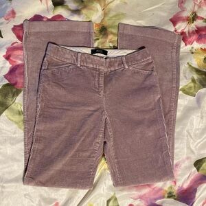 lavander corduroy pants